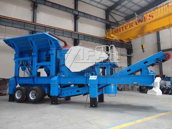 mobile jaw crusher