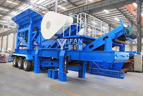 mobile crushing plant