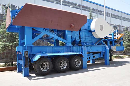 mobile crusher station