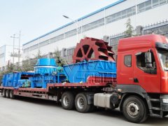 YIFAN Sand Making Machine and Sand Washer to Hunan